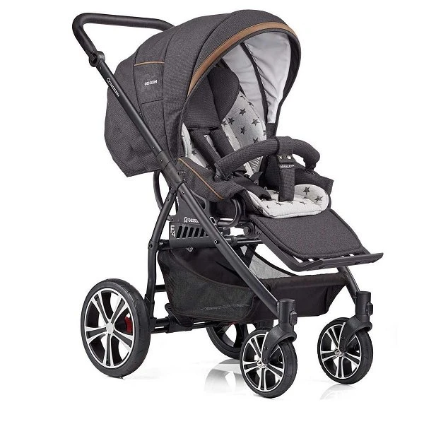 Gesslein F4 Air Plus Dessin 961961 Gestell Schwarz Sportwagen Zum Buggy Umbaubar