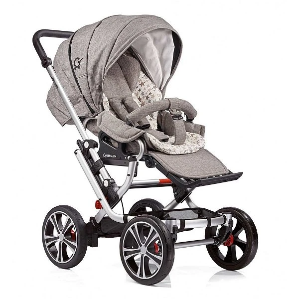 Gesslein F10 Air Plus Gestell Eloxiert Sportwagen & Regenschutz | Farbe Frei Wählbar