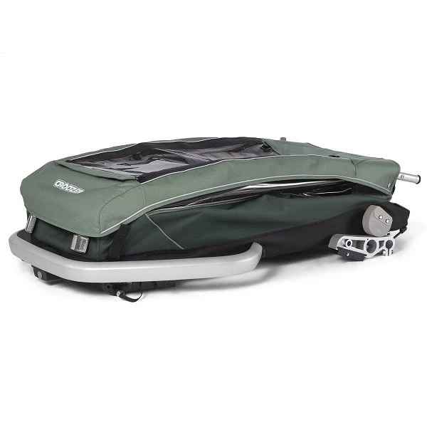 Croozer Kid Vaaya 1 Jungle Green 2in1 Fahrradanhänger & Buggy-Set – Bild 7