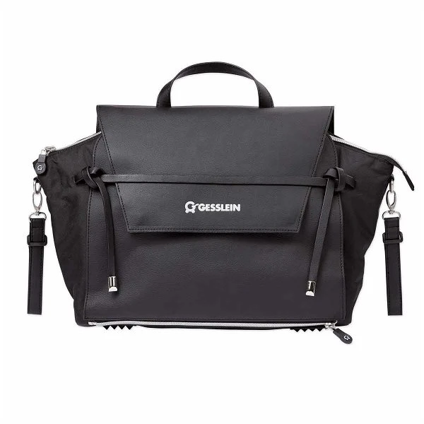 Gesslein Wickeltasche No.4 Schwarz/schwarz Mit Kunstleder