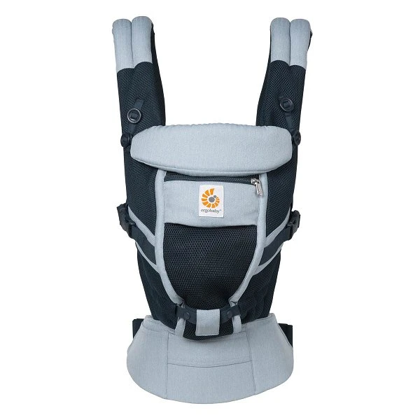 Ergobaby Adapt Cool Air Mesh Chambray Babytrage – Bild 2