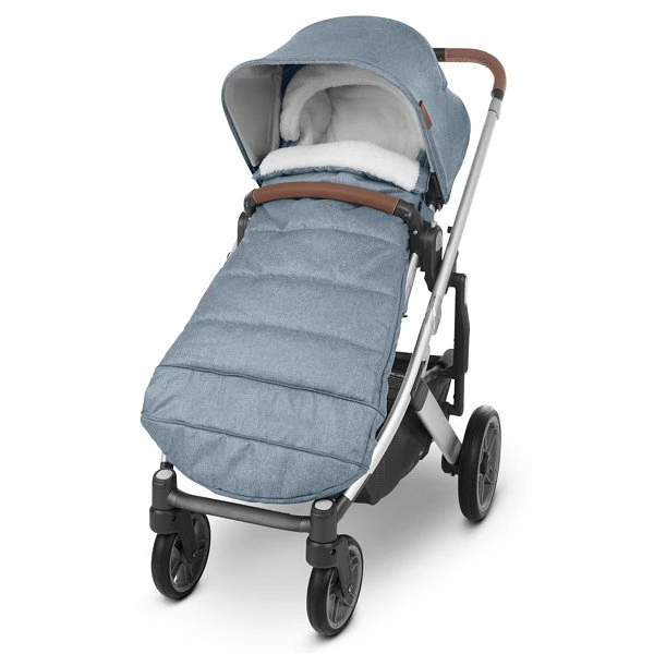 UPPAbaby Fußsack Cozy Ganoosh Jordan Grau Melange – Bild 3