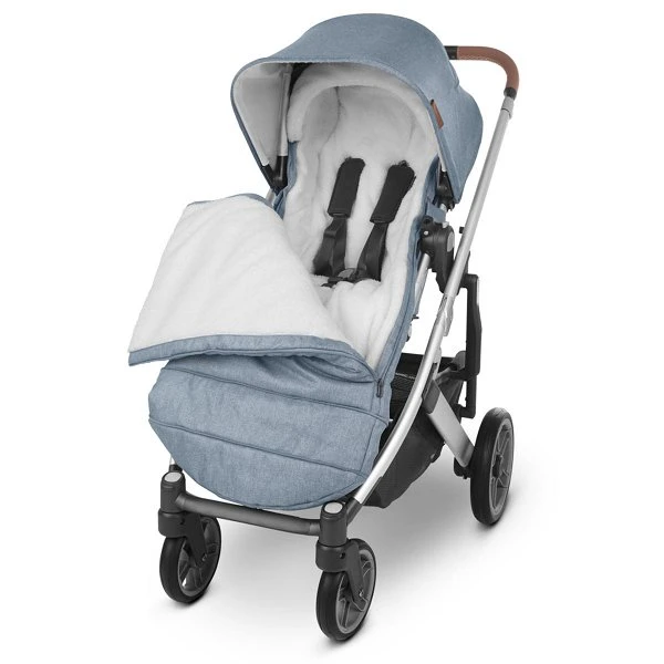UPPAbaby Fußsack Cozy Ganoosh Jordan Grau Melange – Bild 2