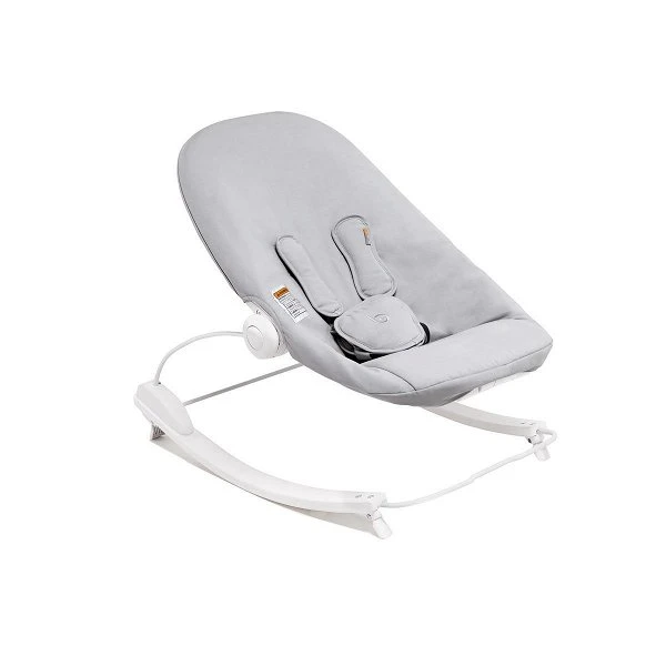 Bloom Coco Go 3-in1 Babywippe Beachhouse White Frostgrey Cotton