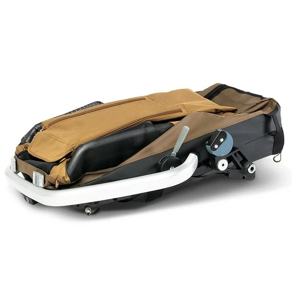 Croozer Dog Enna Sundown Yellow Fahrradanhänger Für Mittelgroße Hunde Geeignet – Bild 4