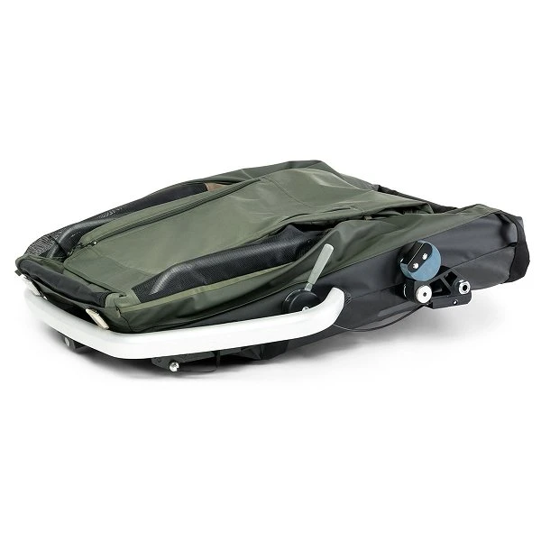 Croozer Dog Mikke Moss Green Fahrradanhänger Für Große Hunde Geeignet – Bild 4