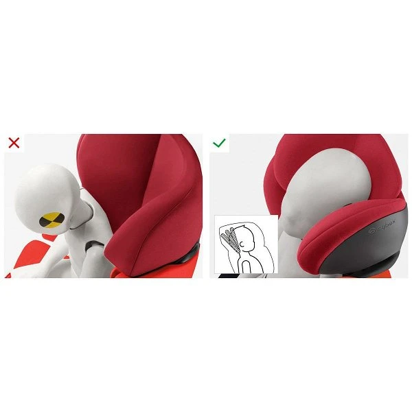 CYBEX Solution M-Fix Kindersitz Rumba Red Gruppe 2/3 – Bild 4