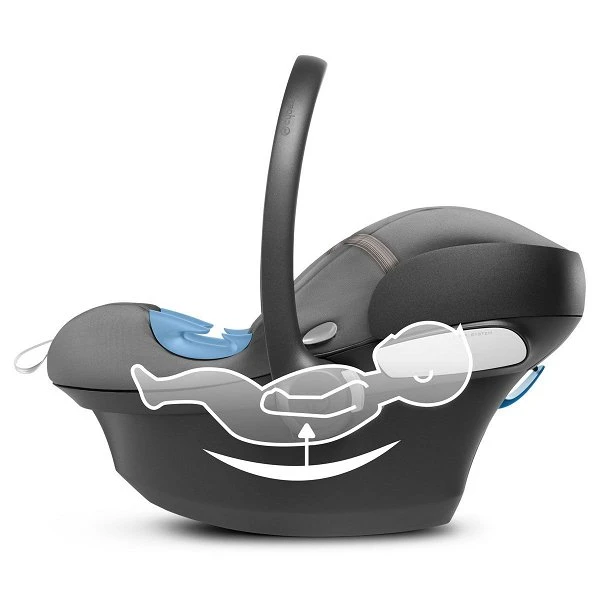 CYBEX Aton M I-Size Babyschale Passion Pink Bis 13 Kg – Bild 4