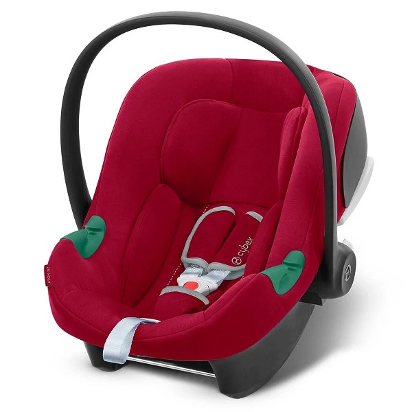 CYBEX Aton B2 I-Size Babyschale Dynamic Red Inklusive Base One Gruppe 0+ – Bild 2