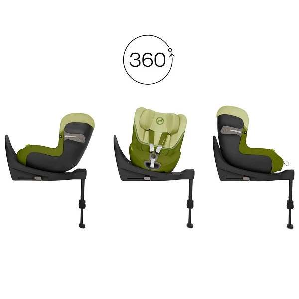 CYBEX Sirona SX2 I-Size Nature Green Ab Geburt Bis 105 Cm (ca. 4 Jahre) – Bild 8