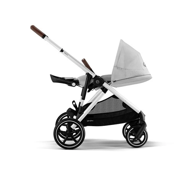 CYBEX Gazelle S Sportwagen Lava Grey Gestell In Silver | Der City-Shopper – Bild 4