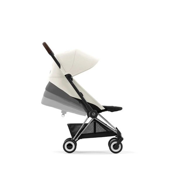 CYBEX Coya Chrome Dark Brown Off White