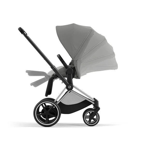 CYBEX E-PRIAM Sportwagen Mirage Grey Gestell Wählbar New Generation – Bild 7