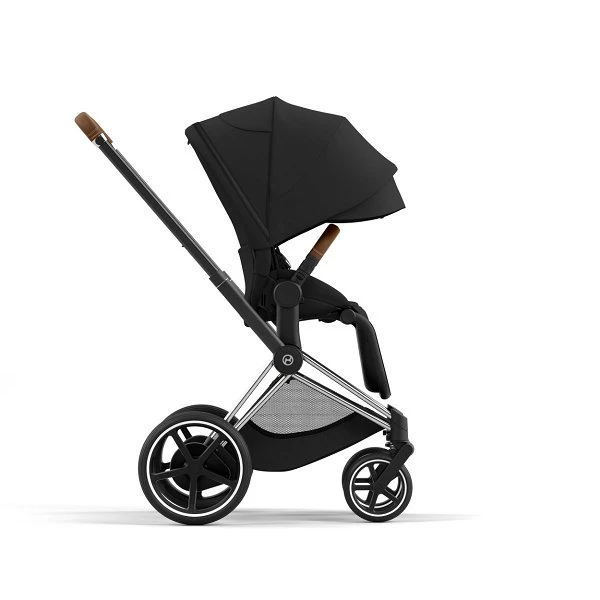 CYBEX E-PRIAM Sportwagen Sepia Black Gestell Wählbar New Generation – Bild 5