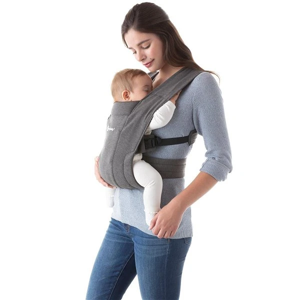 Ergobaby Embrace Pure Black Babytrage Für Neugeborene – Bild 5
