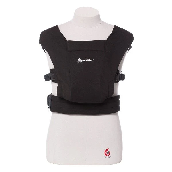 Ergobaby Embrace Pure Black Babytrage Für Neugeborene – Bild 2