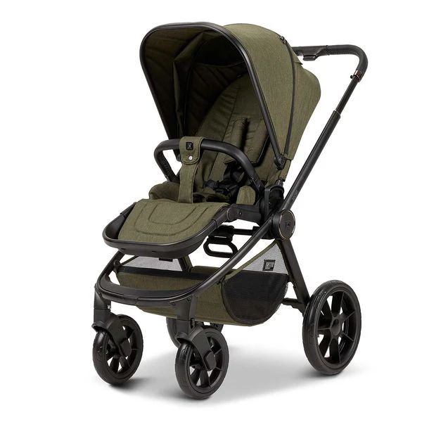 Moon Sport Sportwagen Moss Green Melange Zubehör Bundle – Bild 2