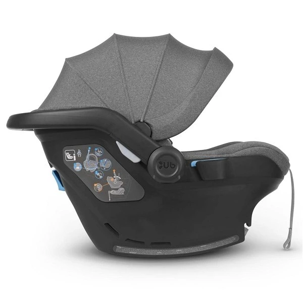 UPPAbaby Mesa I-Size Babyschale Jordan Grey Melange - Gruppe 0+ – Bild 4