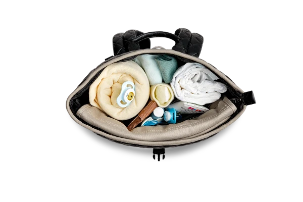 Moon Premium Rolltop Rucksack Mud Mit Wickelauflage, Geldtasche & Befestigungssystem â Bild 5