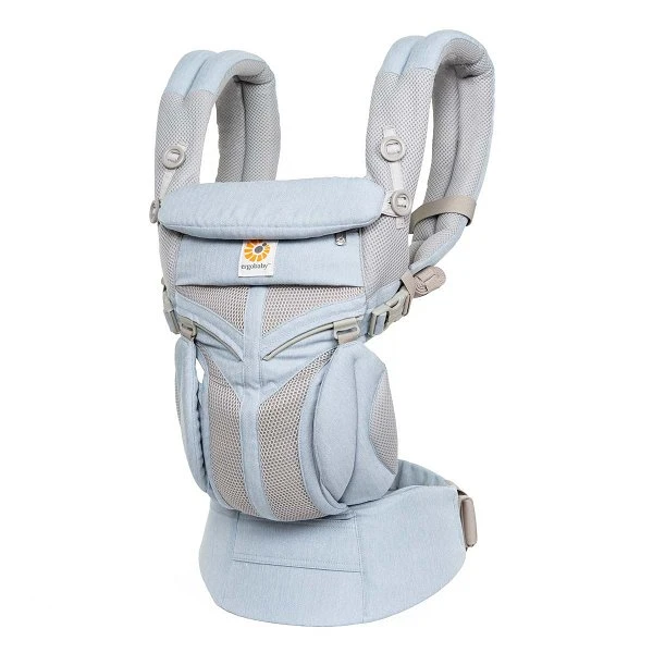 Ergobaby Omni 360 Cool Air Mesh Chambray Babytrage – Bild 2