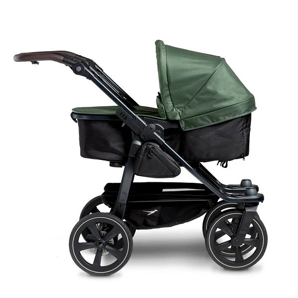 Tfk Duo 2 Kombi Kinderwagen Olive Luftkammer Radset – Bild 3
