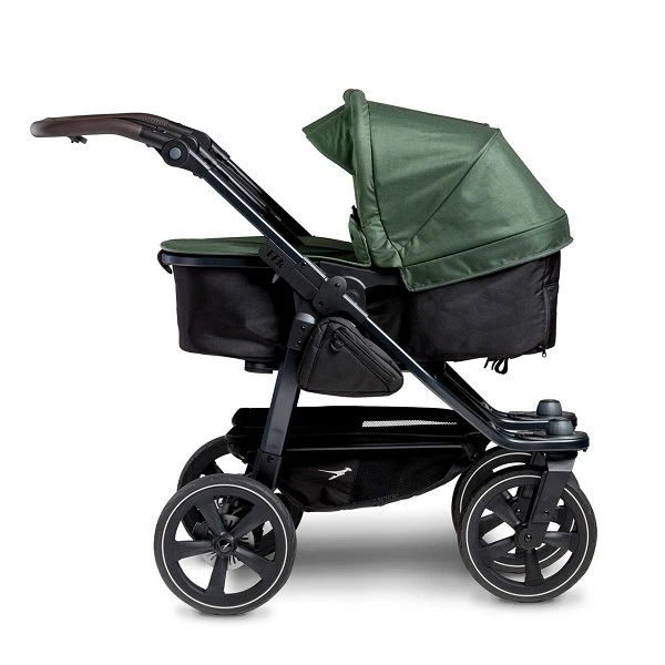Tfk Duo 2 Kombi Kinderwagen Olive Luftkammer Radset – Bild 4