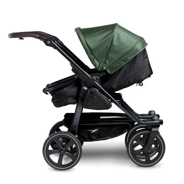Tfk Duo 2 Kombi Kinderwagen Olive Luftkammer Radset – Bild 5