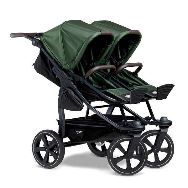 Tfk Duo 2 Kombi Kinderwagen Olive Luftkammer Radset – Bild 6