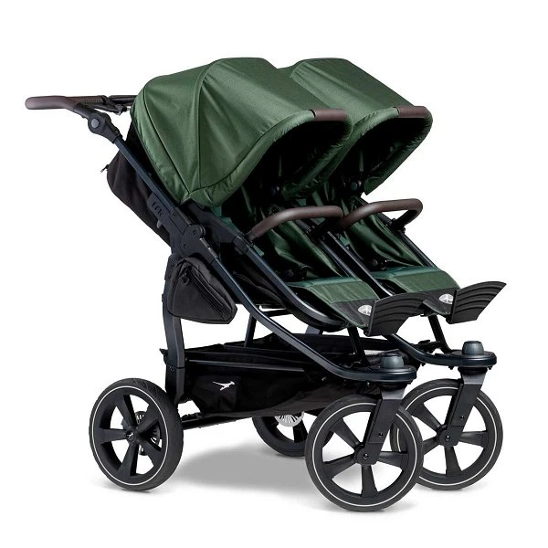 Tfk Duo 2 Kombi Kinderwagen Olive Luftkammer Radset – Bild 7