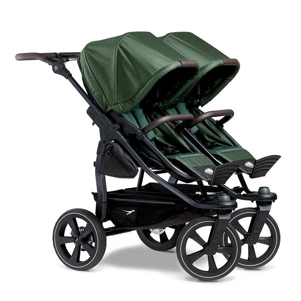 Tfk Duo 2 Kombi Kinderwagen Olive Luftkammer Radset – Bild 8