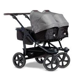 Tfk Duo 2 Kombi Kinderwagen Premium Grau Luftkammer Radset